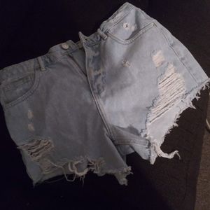 Forever 21 size 28 denim shorts